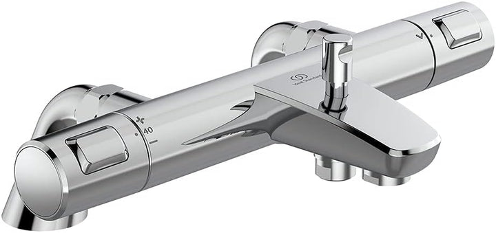 Ideal Standard A7207AA Ceratherm T25 Mischbatterie für Badewanne und Dusche, Chrome Ceratherm T25 Th