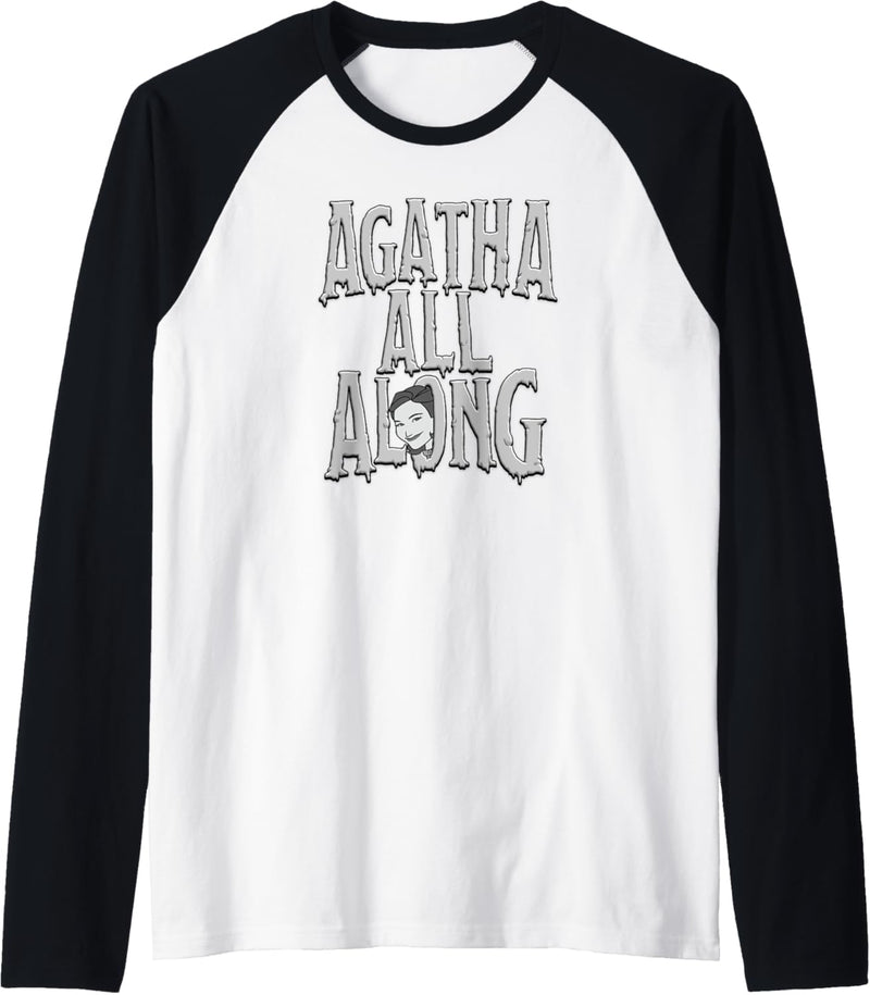 Marvel WandaVision Agnes Agatha All Along Raglan