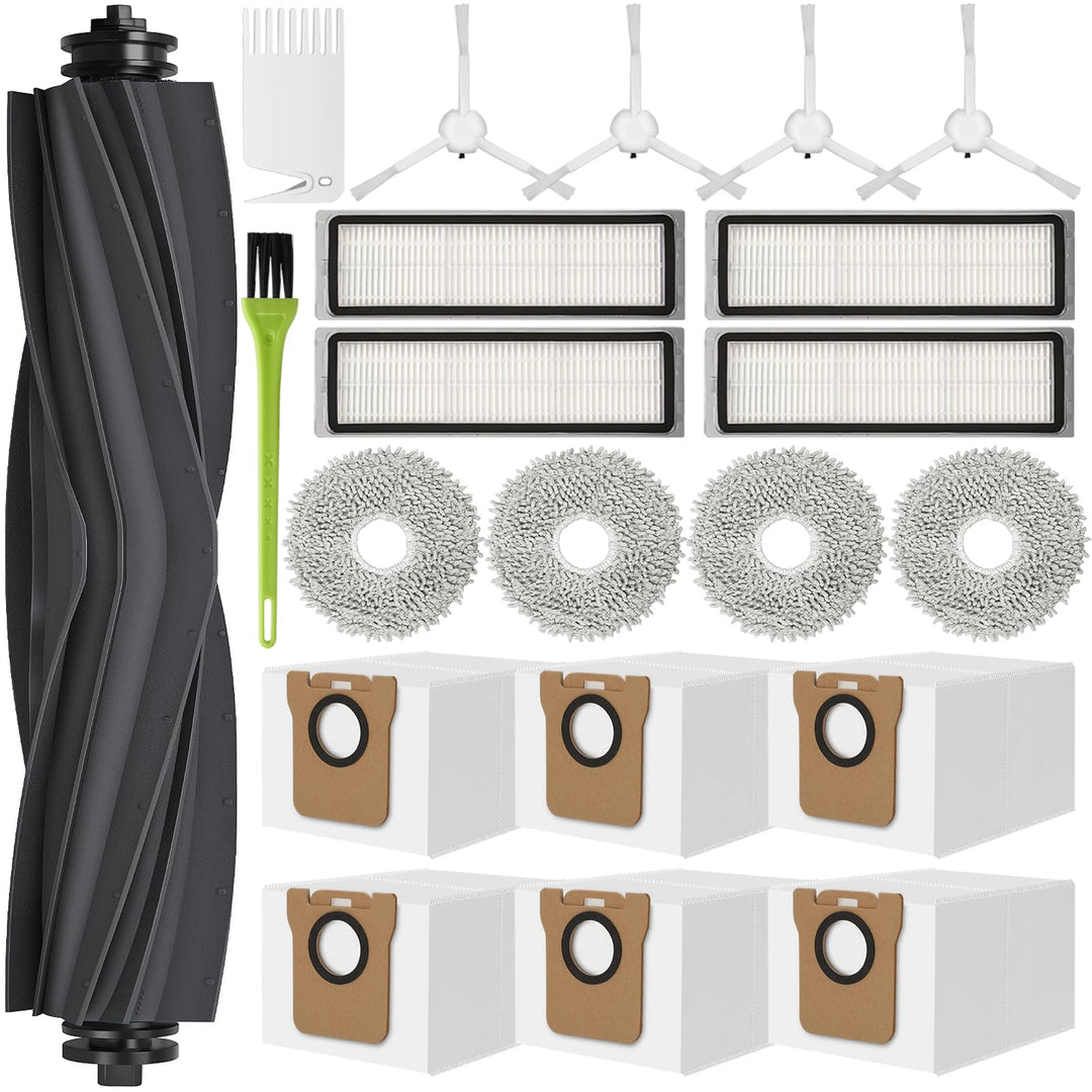 RUKHOOL Zubehör für Dreame L10s Ultra / L10 Ultra/Xiaomi X20+ Zubehörset Saugroboter Ersatzteile 6 *
