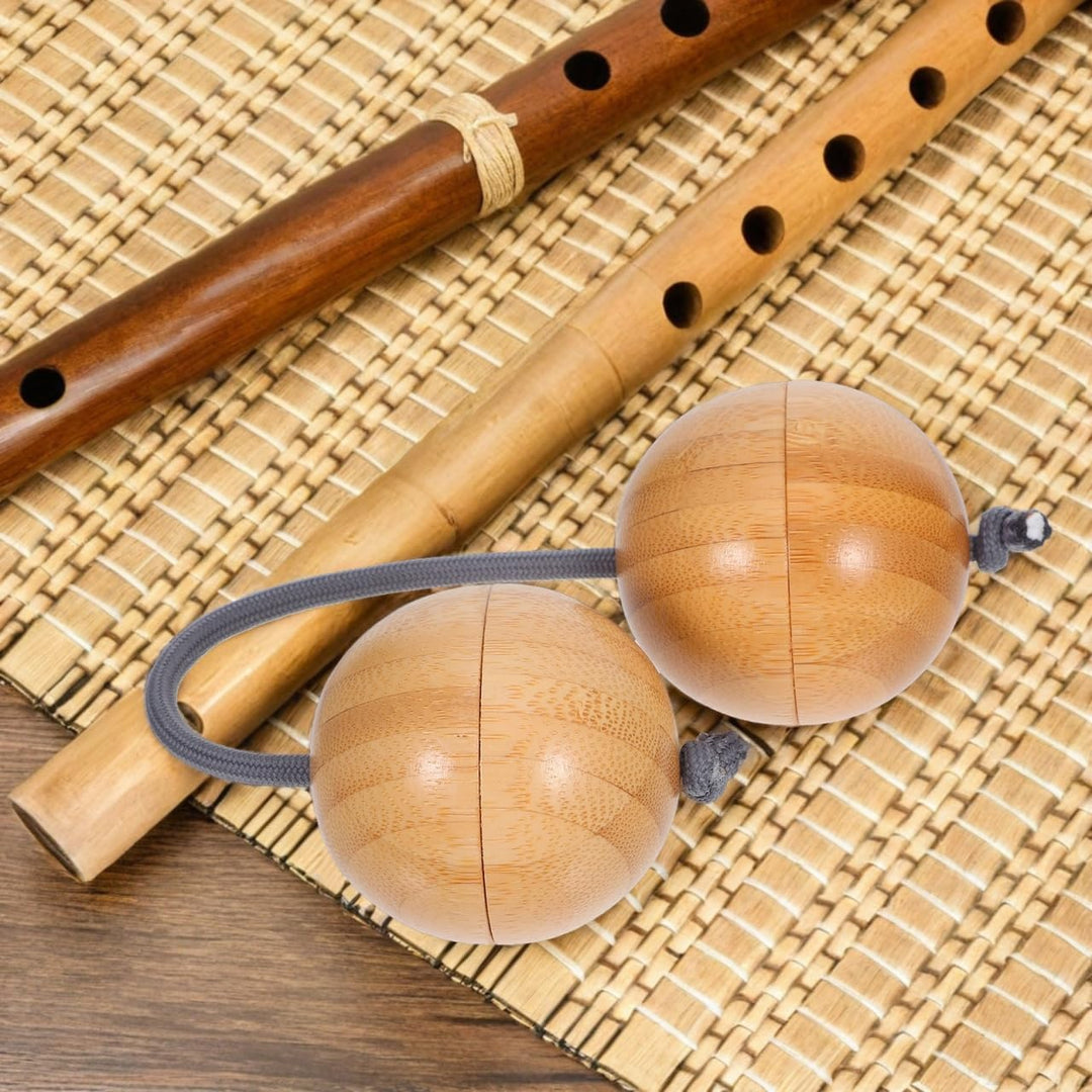 UPKOCH Kashaka Musik-shaker Aus Holz Afrikanische Handrassel Für Rhythmus-übung Und Gruppenaktivität