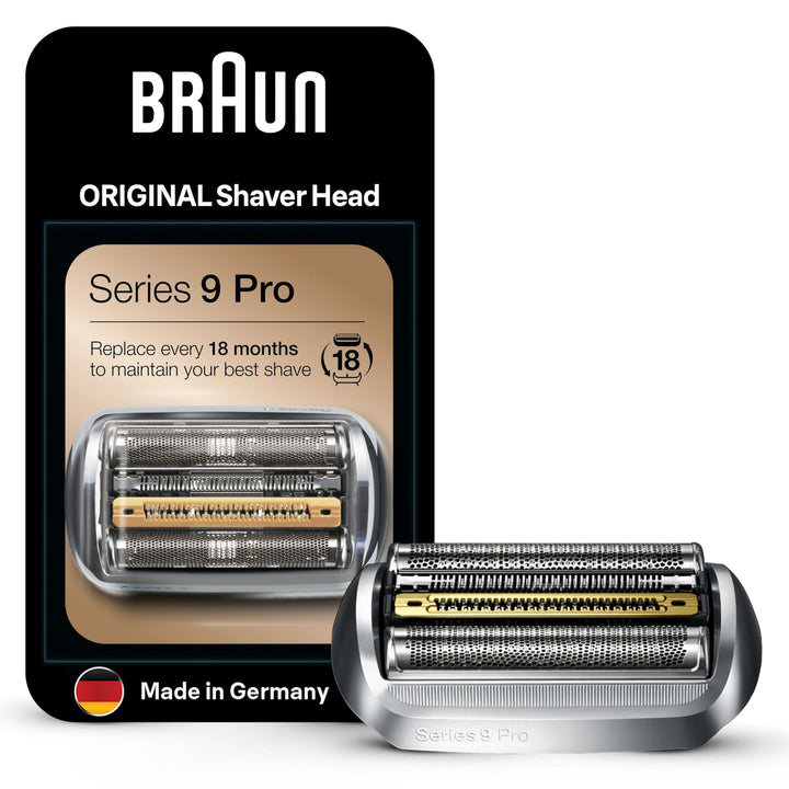Braun Series 9 Pro Scherkopf, Elektrorasierer, Ersatzscherteil kompatibel mit Rasierer Herren Serie