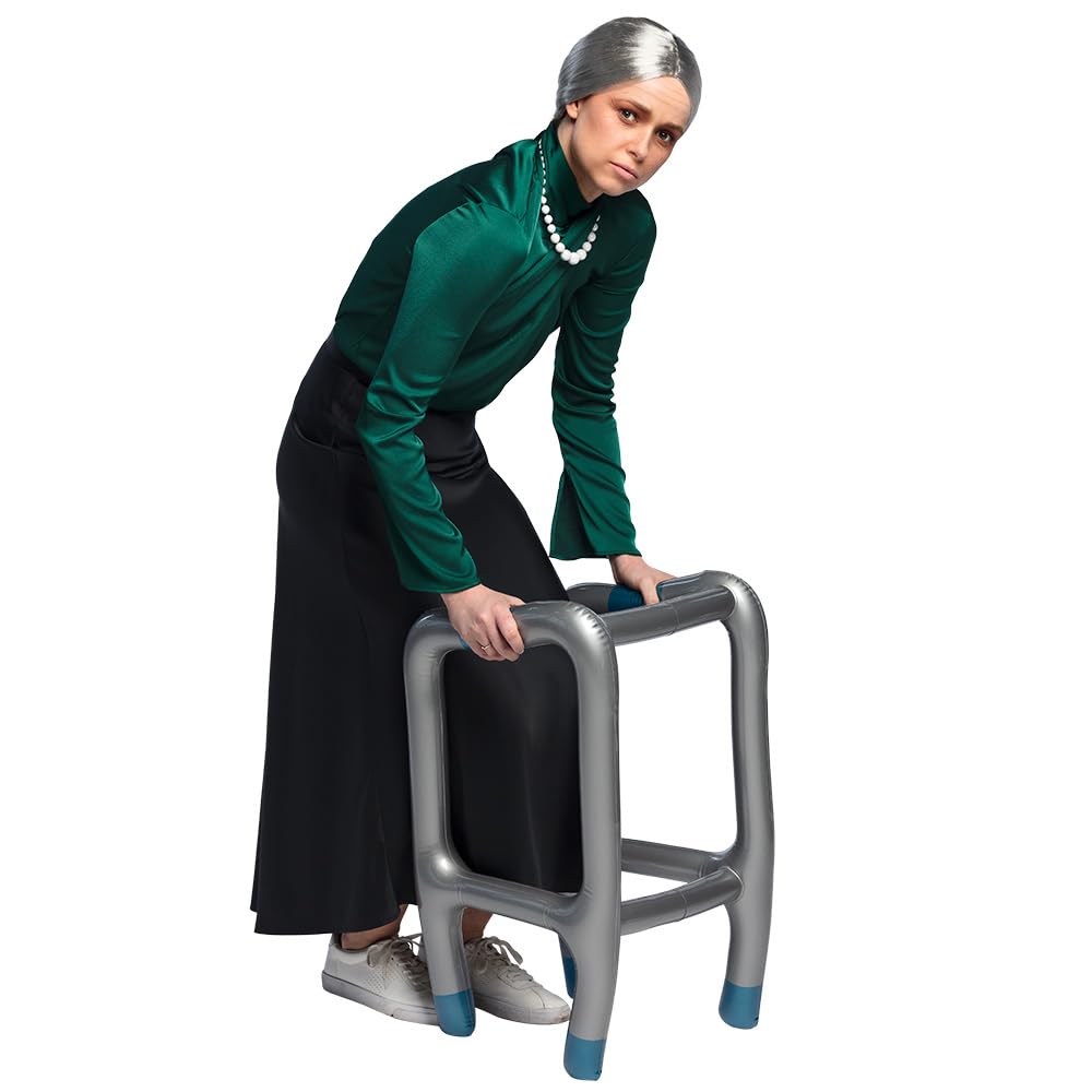 Boland 02800 - Aufblasbare Gehhilfe, 70 x 40 cm, Rollator, Dekoration, Party Deko für Pool, Sommerfe