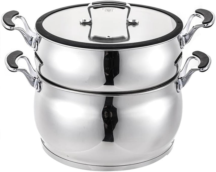 Couscous-Topf, Edelstahl, 26 cm | 8 l, 6-8 Personen, für alle Herdarten einschliesslich Induktion, E