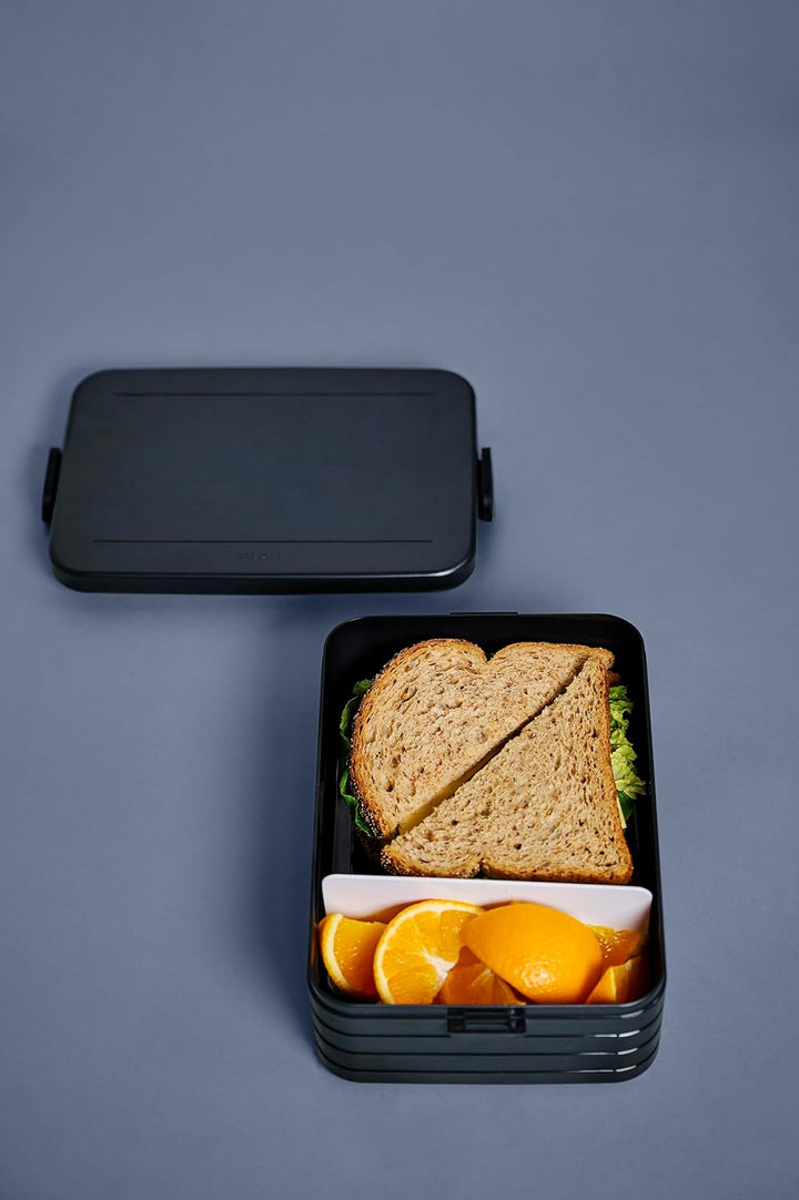 Mepal - Lunchbox Take a Break XL - Brotdose To Go - Für 6 Sandwiches oder 12 Brotscheiben - Meal Pre