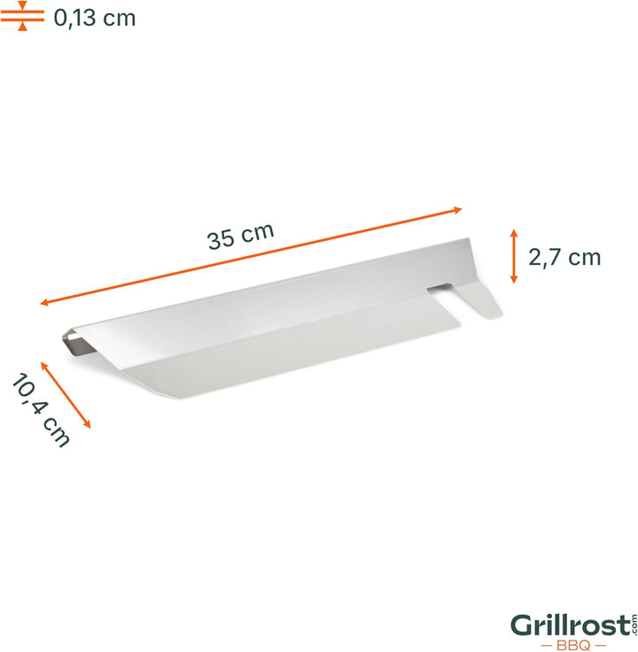 Grillrost.com Das Original Edelstahl Flav-R-Zone Teiler für Broil King Signet und Sovereign - Extra