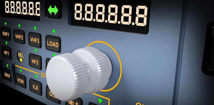 WINGFLEXSIM A320RMP CUBE Flugsimulator Radio Management Panel mit RMP/ATC/TCAS & Side Panel Funktion