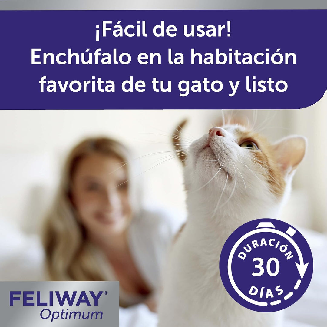 Feliway Optimum Ersatz 48 ml, Standard, 1.25 picometer, 4