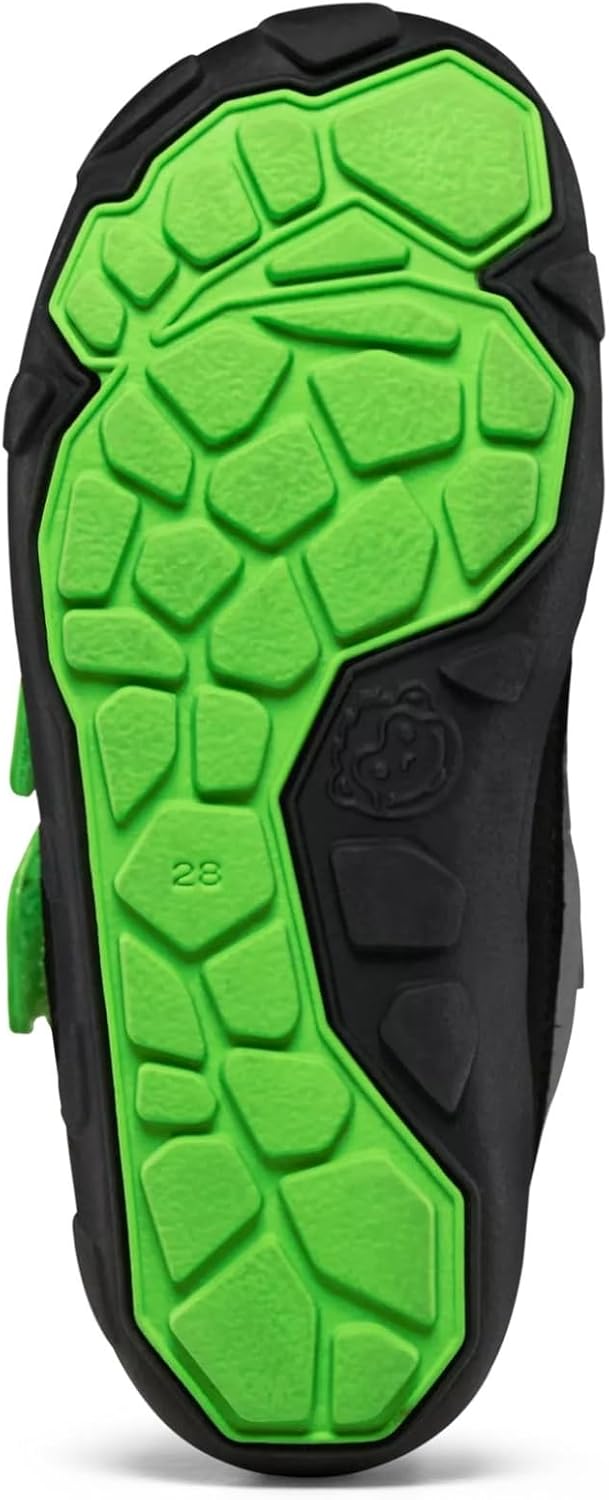Affenzahn Winterstiefel Vegan Comfy warm gefüttert, wasserdicht mit Kletterverschlüssen, Grösse 21-3