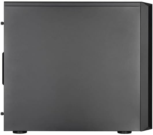 Silverstone SST-FA313-B Kompaktes Micro-ATX-Tower-Gehäuse, EIN vorinstallierter hinterer 120-mm-Lüft