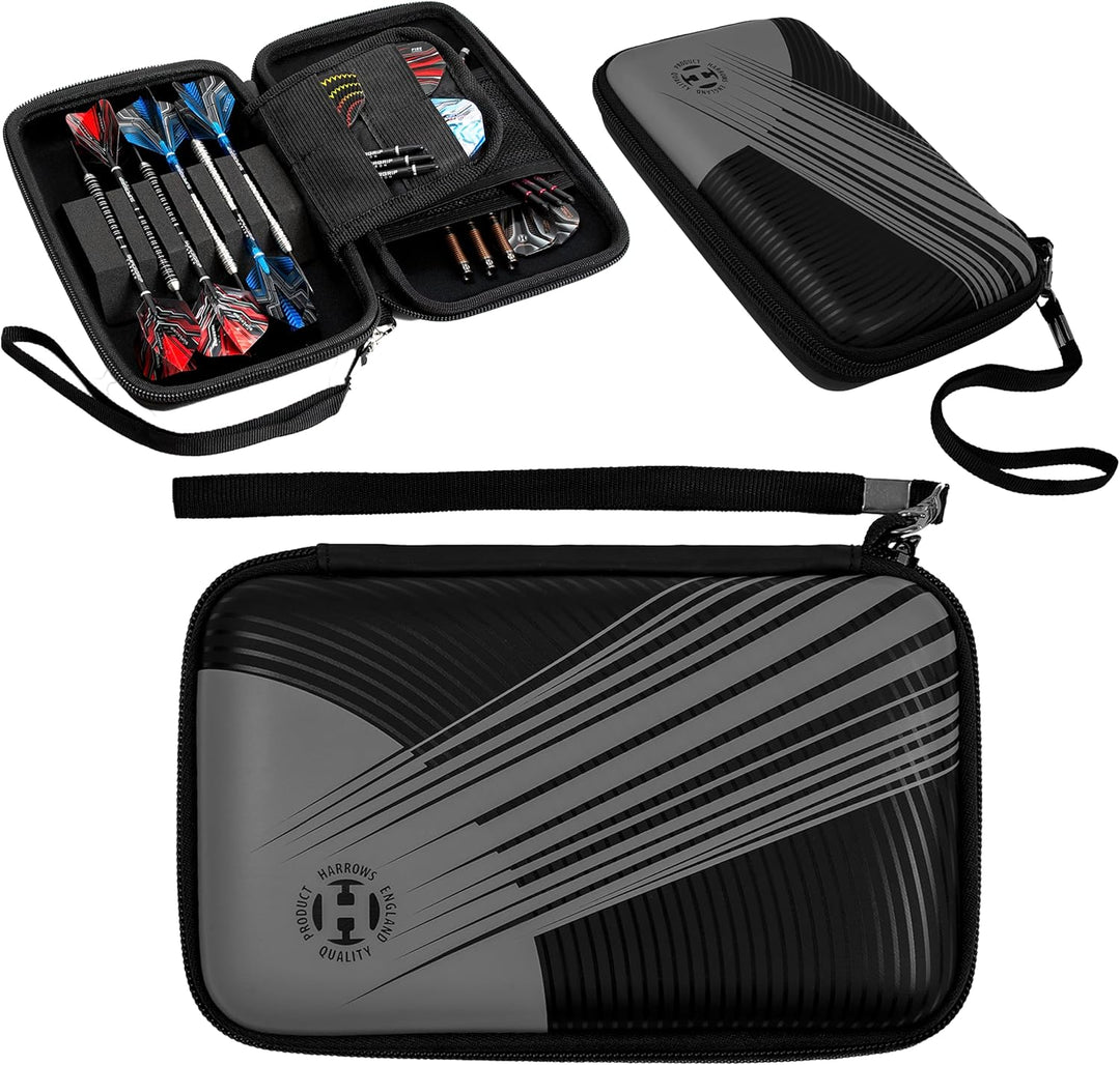 Harrows Darttasche Blaze Pro 6 | Dart Case Dartshalter I Darts Case fasst 6 Darts | für 6 Dartpfeile