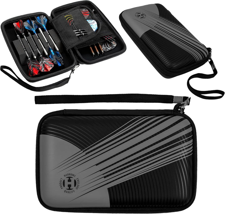 Harrows Darttasche Blaze Pro 6 | Dart Case Dartshalter I Darts Case fasst 6 Darts | für 6 Dartpfeile