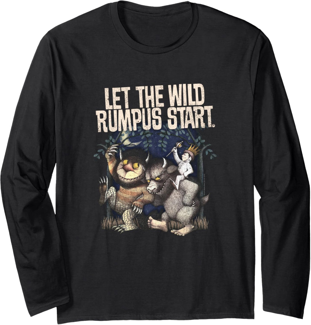 Where The Wild Things Are Wild Rumpus Langarmshirt
