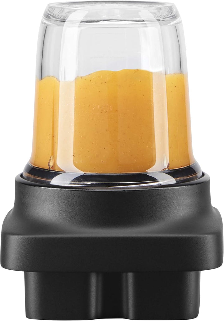 170 ml, kleines Batch-Glas, Erweiterungspaket für KitchenAid K150 und K400 Mixer, Schwarz