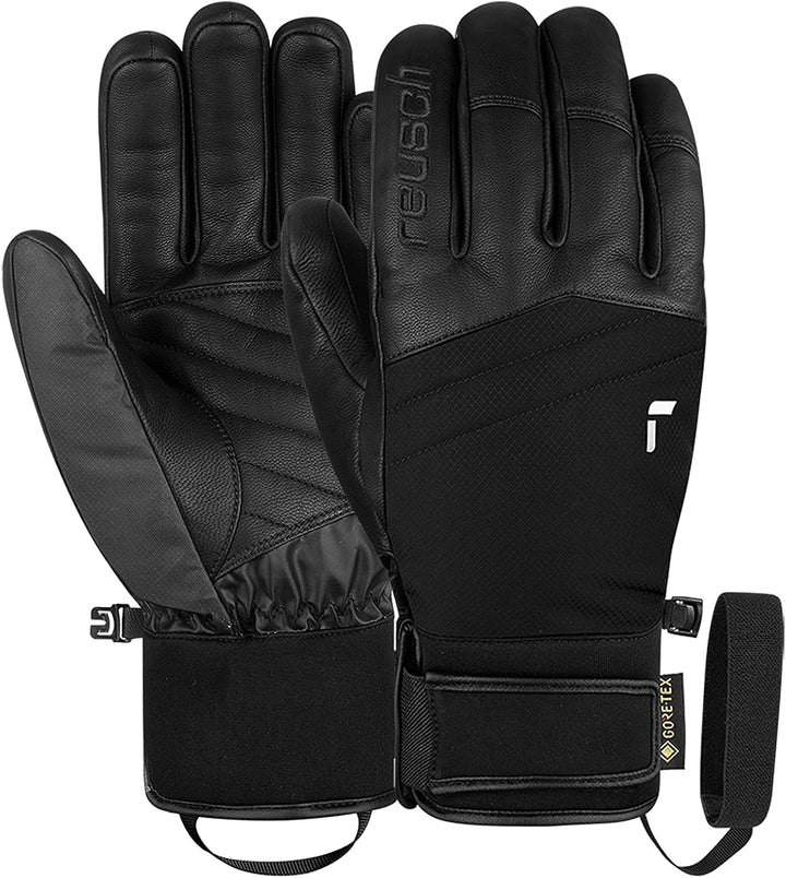 Reusch Herren Snow Pro Gore-tex extra Warmer, wasserdichter und atmungsaktiver Skihandschuh 8.5 Schw