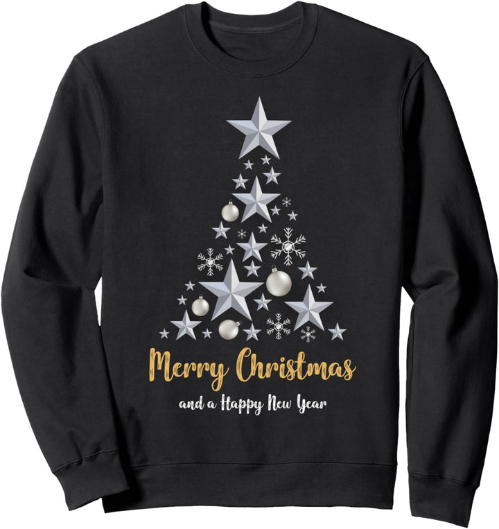 WEIHNACHTS TANNE DEKO SILVESTER GRÜssE DAMEN HERREN KINDER Sweatshirt