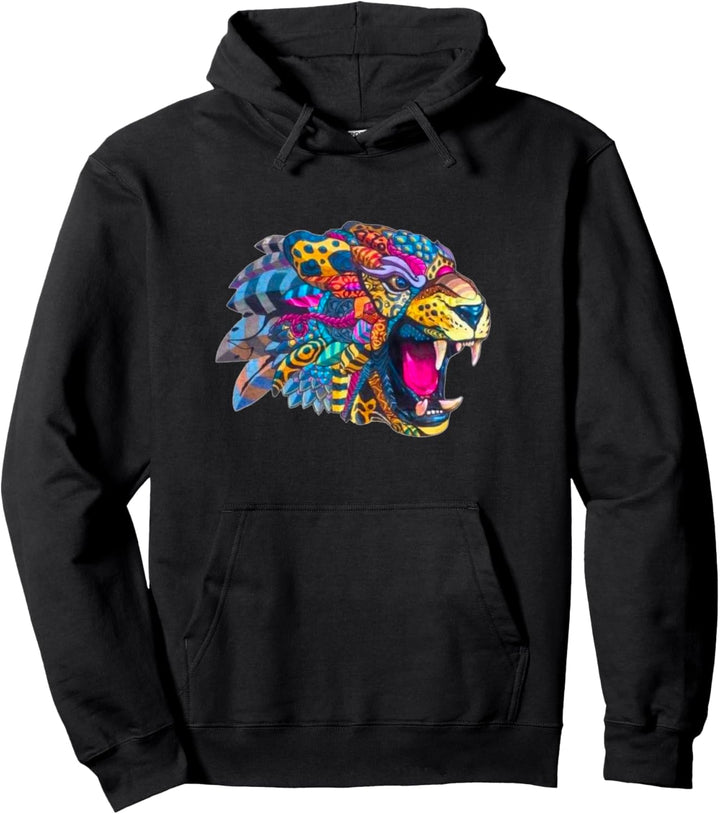 Alebrije Tiger Pullover Hoodie