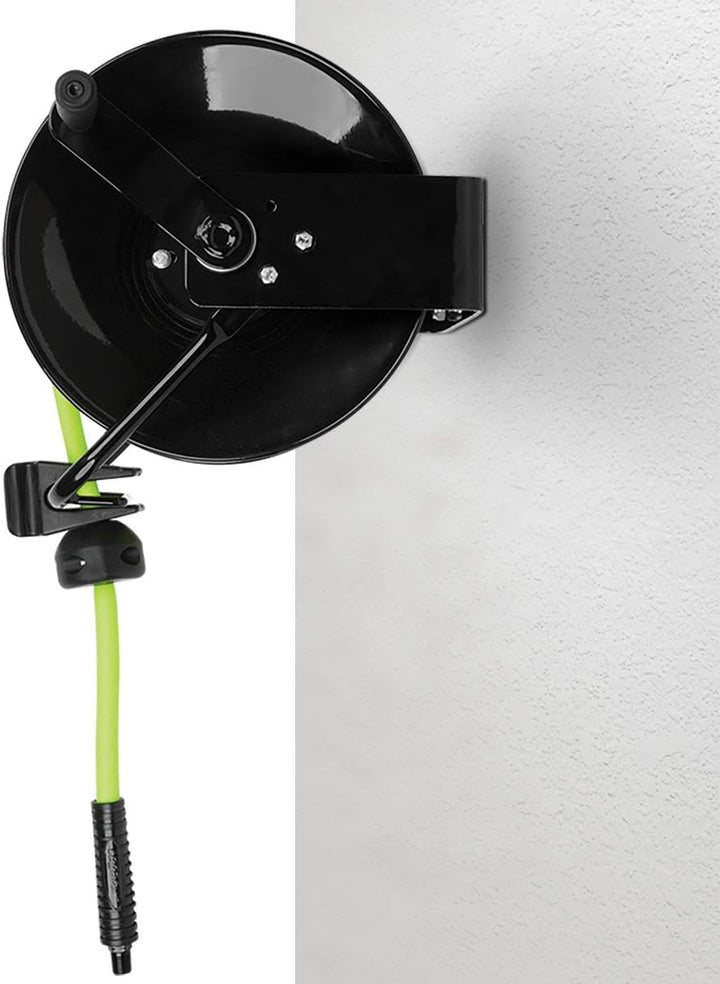 Legacy Manufacturing Flexzilla ZillaGreen L8651FZ Tragbare manuelle offene Luftschlauchrolle, 0,95 c