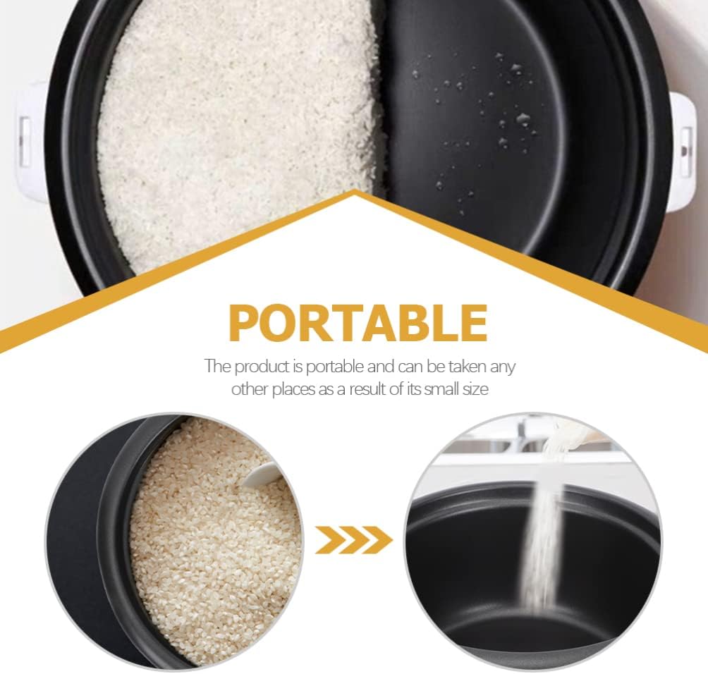 BESTonZON Innerer Kochtopf Reiskocher Innentopf Antihaft Reiskochbehälter 1. 5L Elektrischer Schnell