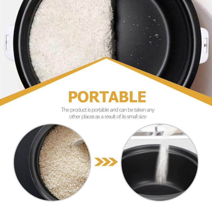 BESTonZON Innerer Kochtopf Reiskocher Innentopf Antihaft Reiskochbehälter 1. 5L Elektrischer Schnell