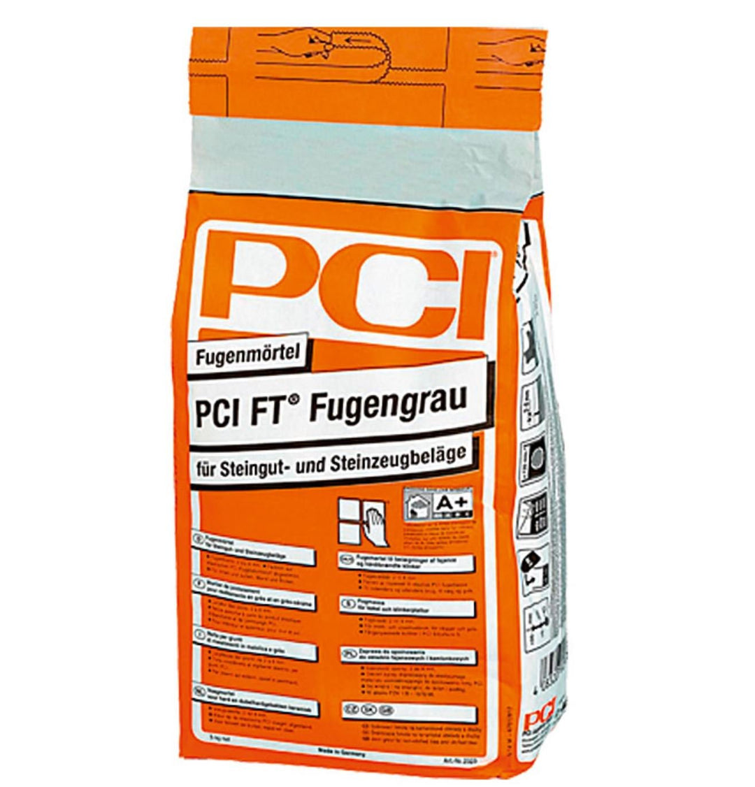 PCI FT Fugengrau, Silbergrau, 5 kg