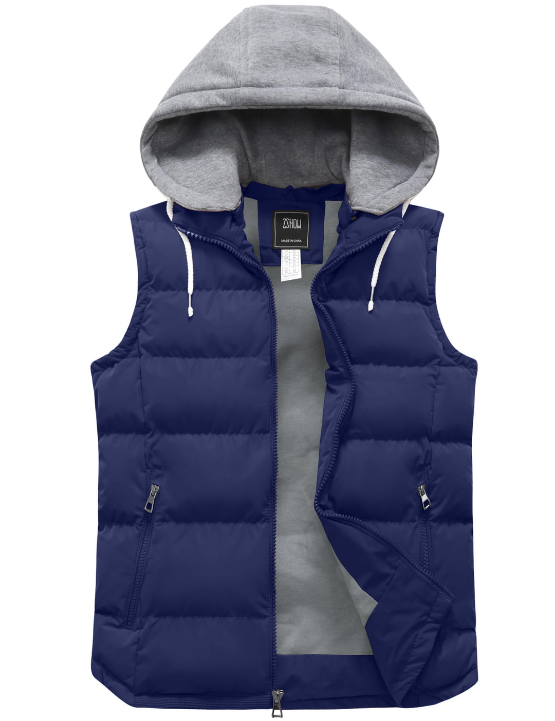 ZSHOW Herren Winter Weste Gesteppte Polsterung Puffer Ärmellos Jacke Warme Outdoor Weste Körperwärme