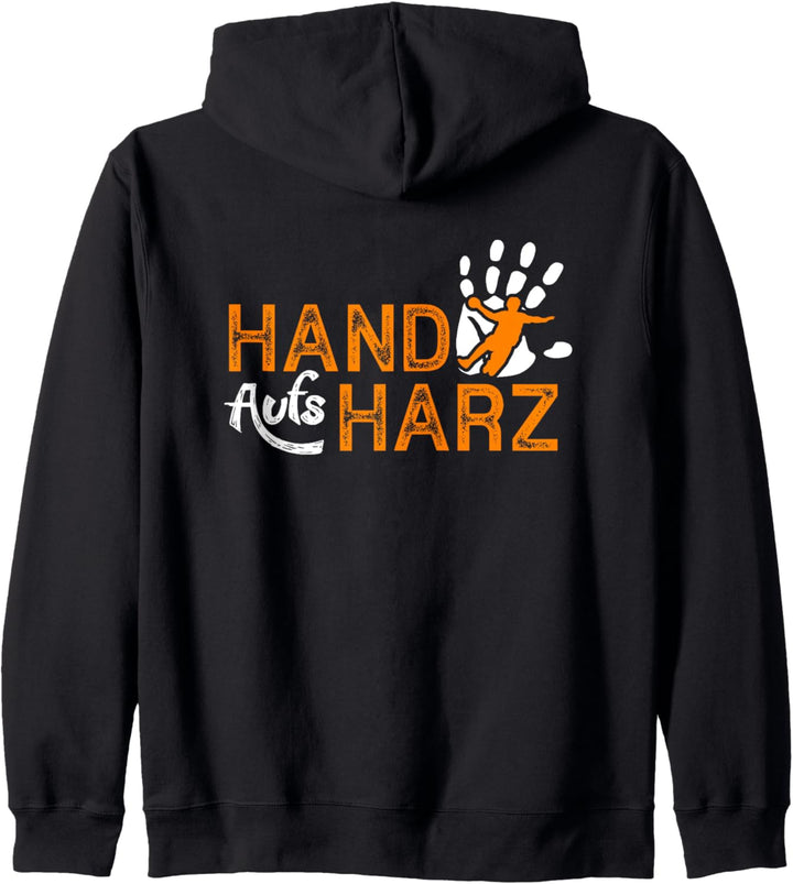 Hand aufs Harz Handball Kapuzenjacke