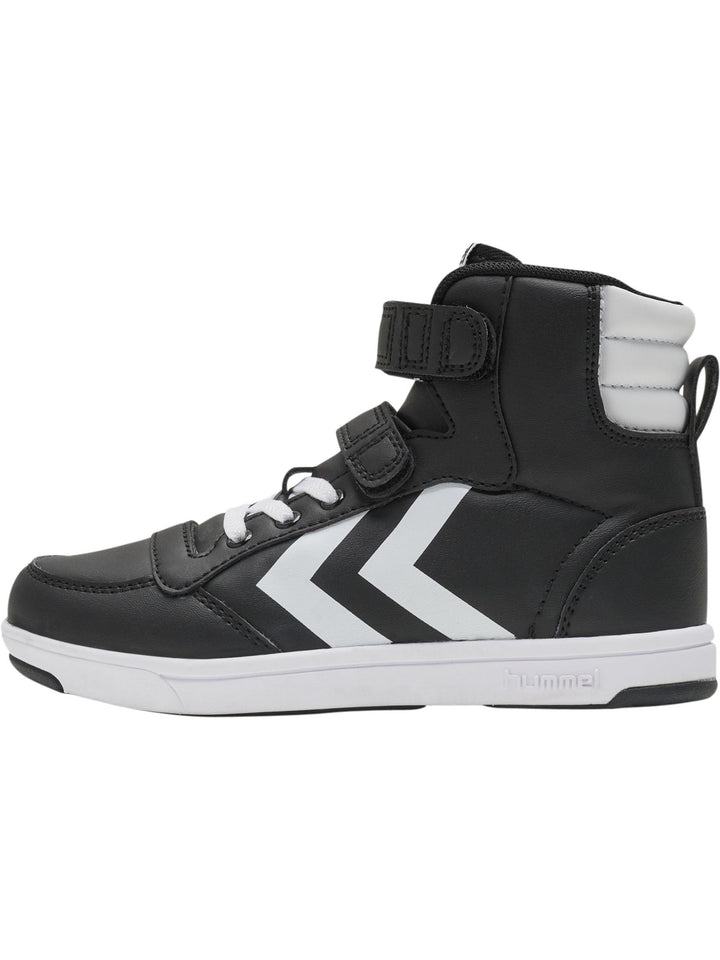 hummel Klettverschluss Sneaker Stadil Light Kinder Grösse, Black White