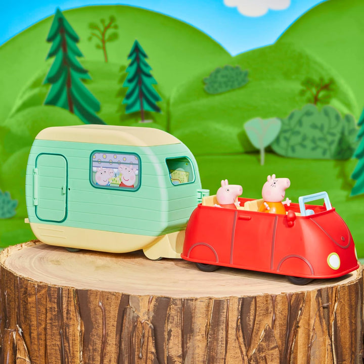 Peppa Pig Peppas Wohnanhänger Spielset, Rosa