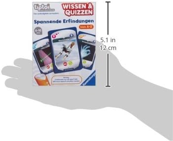 Ravensburger 00750 - tiptoi Spiel Wissen & Quizzen: Spannende Erfindungen