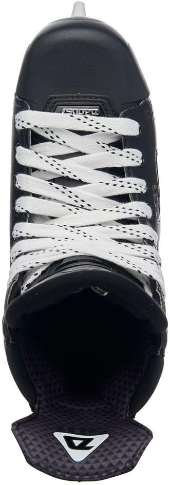 Daoust 501 Intermediate Eishockey Schlittschuhe, Schuhweite: Regulär 5.5 = EU 39 Schwarz, 5.5 = EU 3