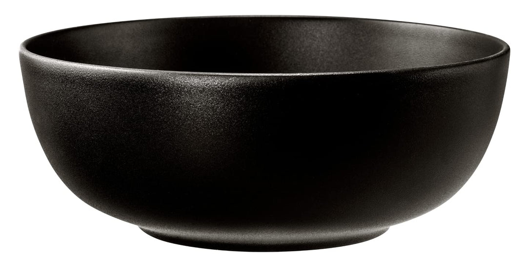 Seltmann 001.764300 Liberty Porzellan Foodbowl, 65164 Dekor, Samtschwarz, 1.72 L Kapazität, 7.8cm Hö