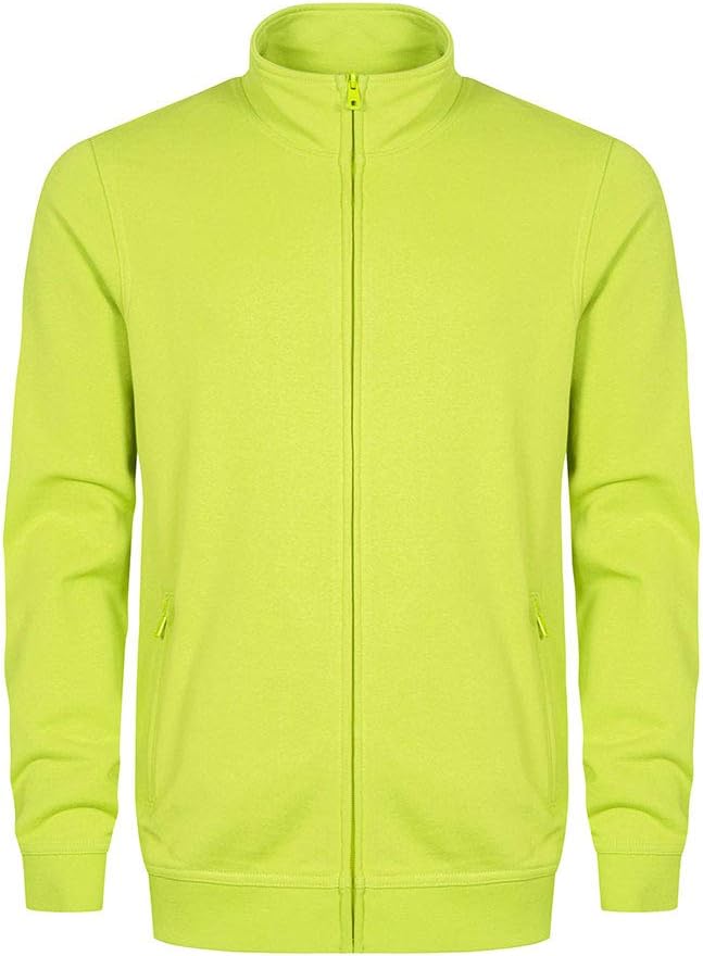 EXCD Sweatjacke Herren, Apfelgrün, S