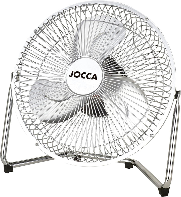 Jocca - Industrieller Bodenventilator 21 cm/3 Geschwindigkeiten verstellbar/Tischventilator 20 W/Ven