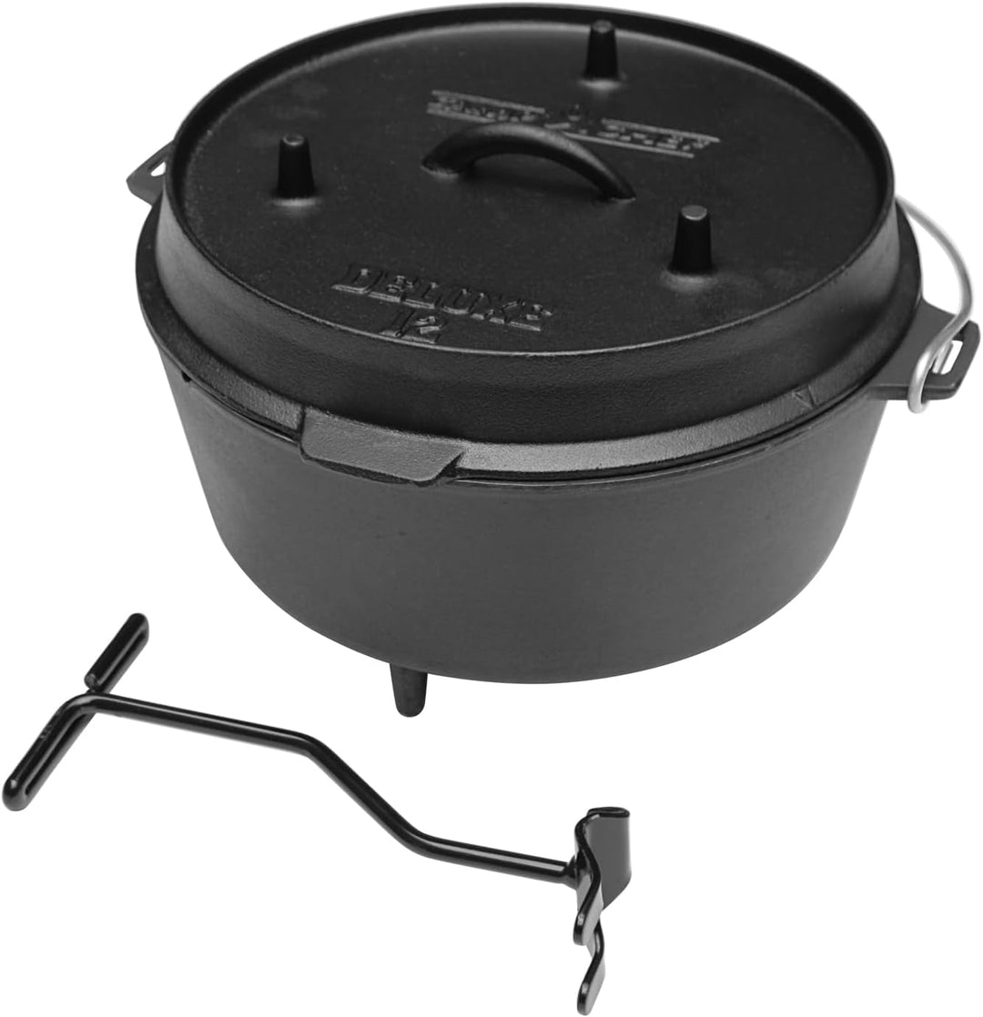 camp chef KS0422 Camp Chef Deluxe Dutch Oven DO-12 + Tragetasche