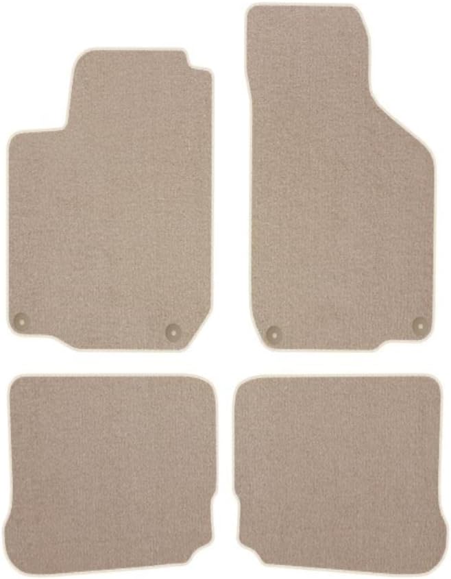 Premium Veloursfussmatten Automatten Velourmattenset für VW New Beetle Bj. 1997 – 2010 Passform Neu