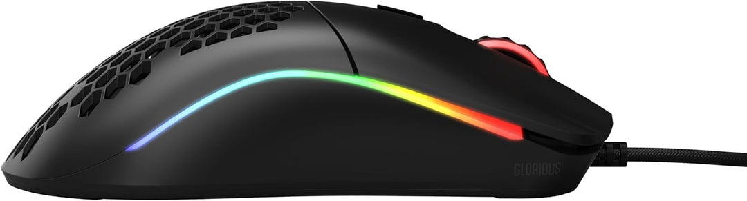Glorious Gaming Model O Bedrade Gaming Muis - 67g Superlicht Honingraat Ontwerp, RGB, Pixart 3360 Se