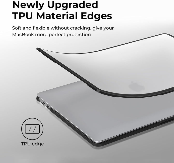 BlueSwan Hülle kompatibel für MacBook Pro 13 Zoll M2 M1 A2338 A2251 A2289 A2159 A1989 A1708 A1706, e