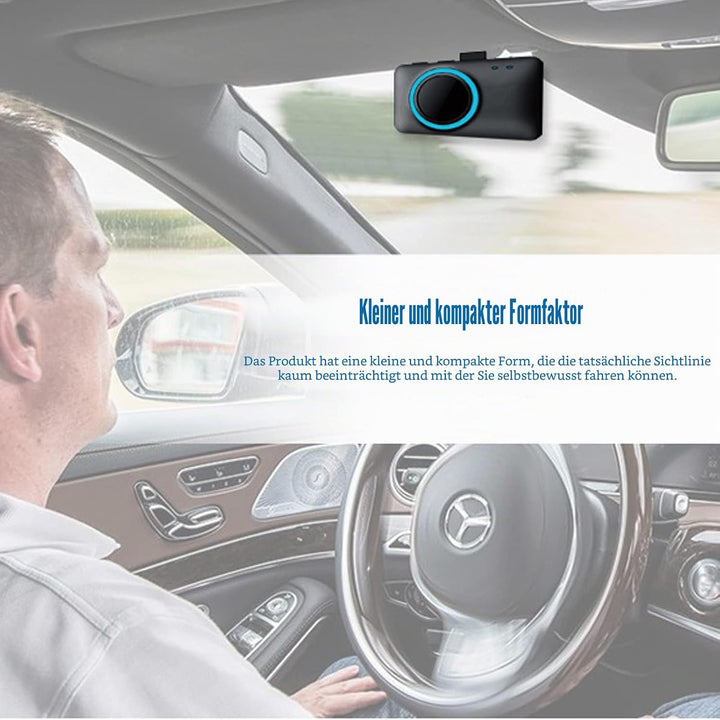 cigemay Sicheres Gerät Anti-Schlaf, Auto-Ermüdungsfahrwarnung Alarmgerät, Anti-Schlaf-Monitor Zubehö