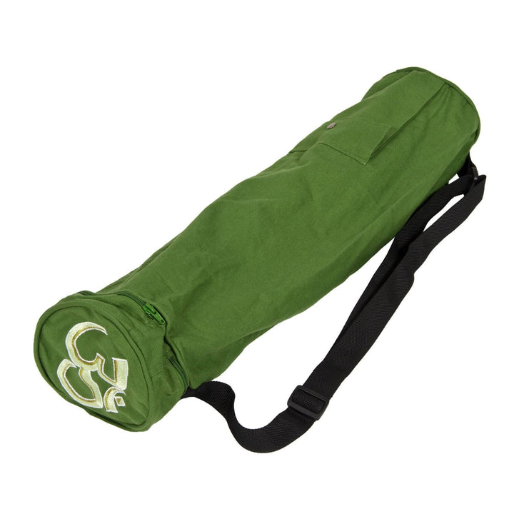 Yogabox Yogatasche OM Baumwolle 80 Olive, Olive