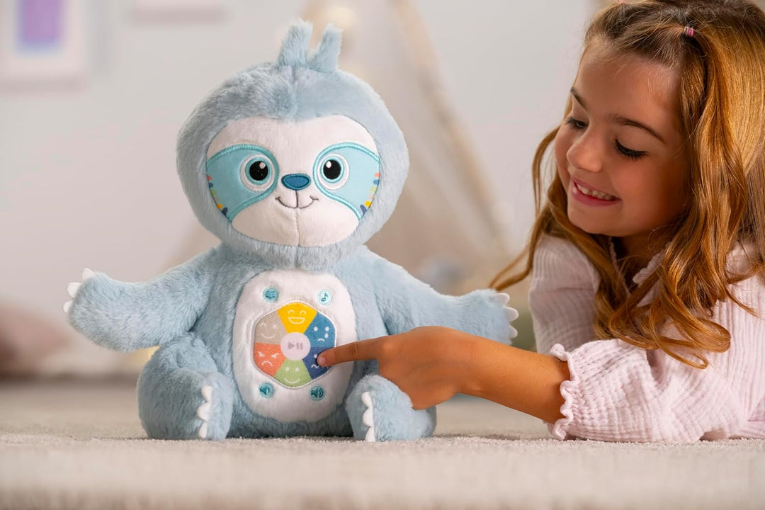 Gipsy Toys - Simeon, Mein Emotionserzähler - Interaktives Plüschtier mit Musik, Geschichtenerzähler