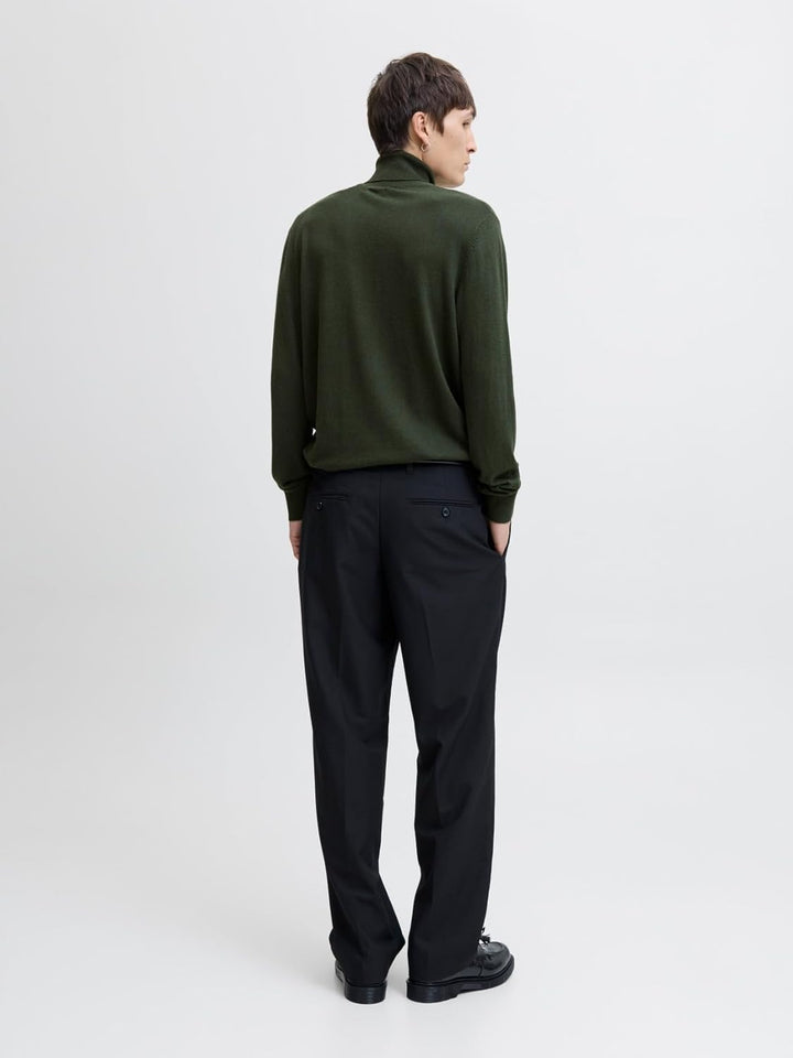 JACK & JONES Emil Knit Roll Neck Jumper XS Duffel Bag, XS Duffel Bag