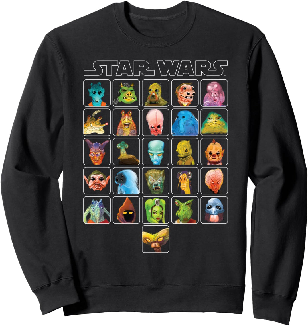 Star Wars Fan Fave Alien Assortment Sweatshirt