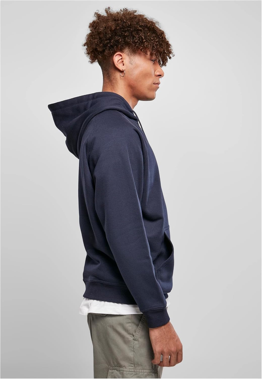 Urban Classics Herren Blank Hoody Kapuzenpullover S Midnightnavy, S Midnightnavy