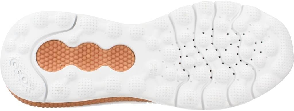 Geox Damen D Spherica Actif Sneaker 35 EU Peach, 35 EU Peach