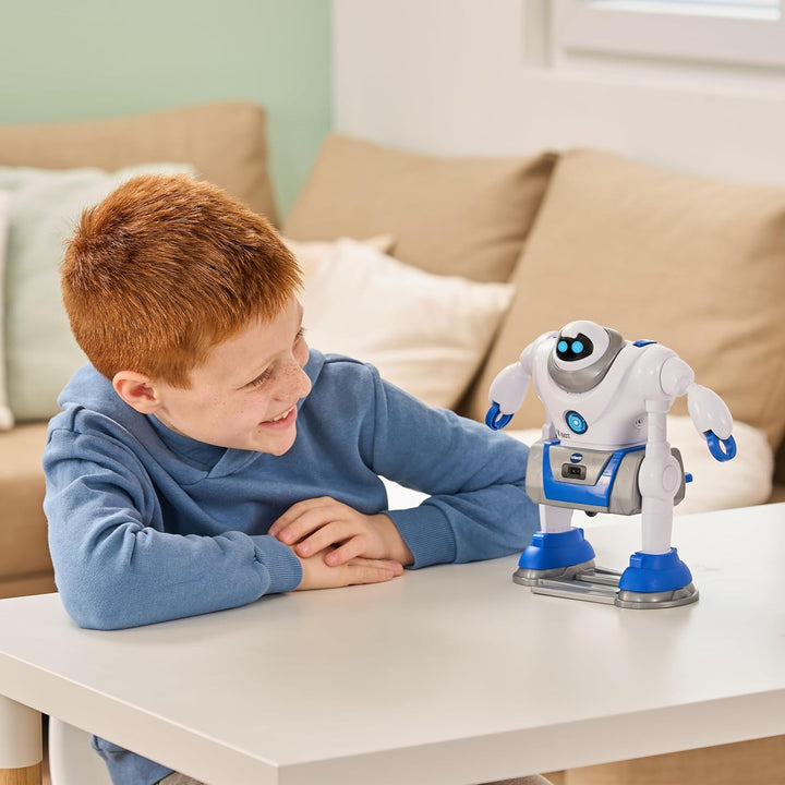 VTech V-Bot – 5-in-1 Roboter mit motorisierten Funktionen und spannenden Missionen – Für Kinder von