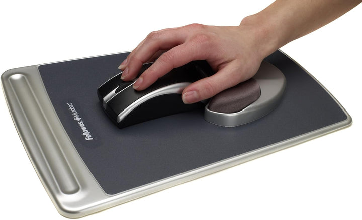 Fellowes Health-V Easy Glide Handballenauflage Graphit, Graphit