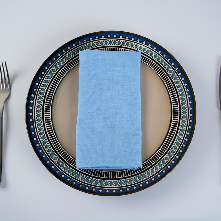 weich Polyester -Leinen gemischt Abendessen Cloth Servietten, 12 Stück (40 x 40 cm), für Veranstaltu