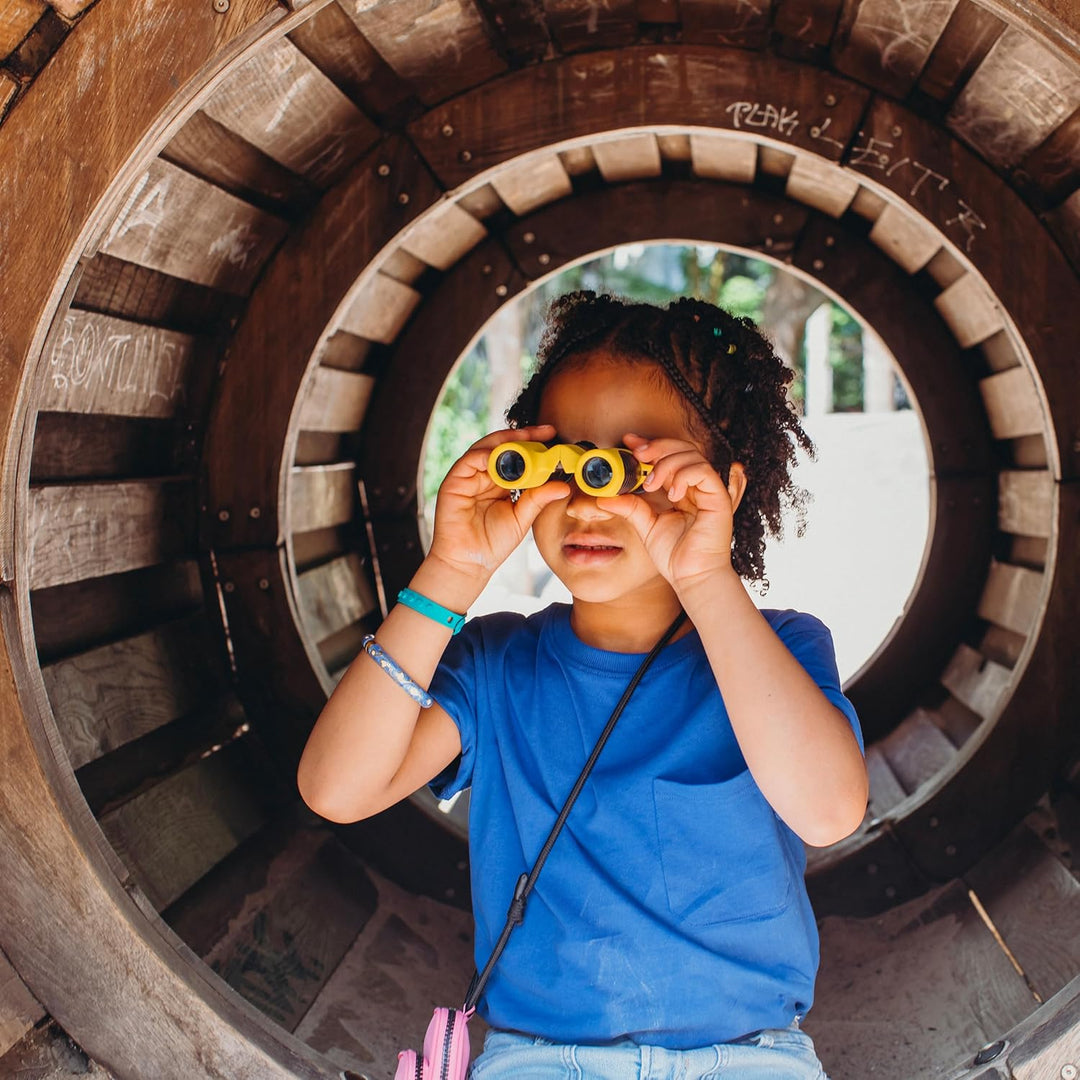 National Geographic 6x21 Kinderfernglas, robustes und handliches Kinderfernglas mit Gummigehäuse, in