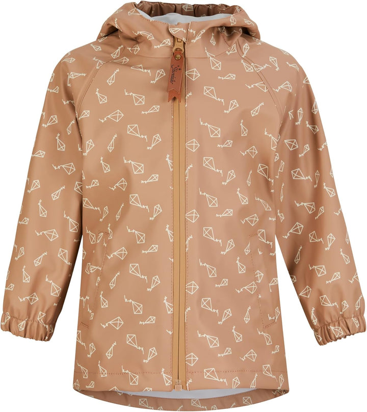 Sterntaler Regenjacke ungefüttert Drachen - Kinder Regenjacke wasserdicht - Jungen Jacke mit verschw
