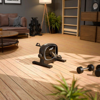 Juskys Pedaltrainer Sportivo - leiser Heimtrainer, Fitnessgerät, Senioren, Armtrainer, Beintrainer,